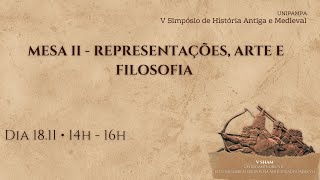 MESA II  REPRESENTAÇÕES ARTE E FILOSOFIA [upl. by Hevak502]