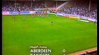 Aberdeen v Rangers 8 Oct 1988 [upl. by Fernando380]