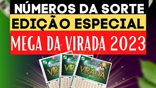 🍀 NÚMEROS DA SORTE MEGA DA VIRADA 2023 [upl. by Kreiker777]