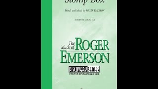 Stomp Box SAB Choir  by Roger Emerson [upl. by Beera]