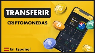 Como ENVIAR y RECIBIR Criptomonedas en Binance 🟡 TRANSFERIR EN BINANCE 2024 [upl. by Enirak]