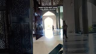 MASJID SULTAN ABDUL SAMAD KLIA fyp viralvideo trending malayalam indonesia masjid islam yt [upl. by Miehar241]