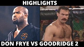 Don Frye vs Gary Goodridge 2 highlights  Дон Фрай Гари Гудридж 2 [upl. by Namreh954]