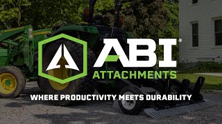 ABI Attachments Redefining Outdoor Work [upl. by Botzow359]