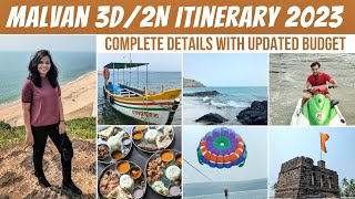 MALVAN 3D2N Complete Itinerary 2023  How to Plan a Budget Trip to Malvan  Scuba Diving with Cost [upl. by Worden]