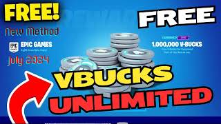 Method To Get FREE V Bucks in Fortnite 2024 Watch Now [upl. by Hepsoj]