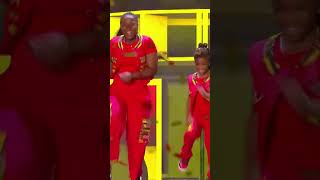 Dance Duo From Africa Bring The PARTY to BGT shorts [upl. by Reinert]