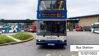 Buses at Lincoln Central 12072022 [upl. by Borer]