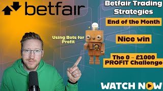 Betfair Trading  0  £1000 Challenge  Day 29  31 [upl. by Ruthann]