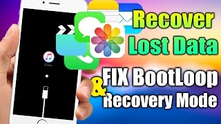 How To RECOVER Lost Data From Your iPhone  Fix RECOVERY Mode amp BOOTLOOP [upl. by Arly]