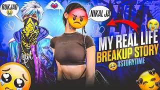 MY REAL LIFE BREAKUP STORY 💔 STORY TIME 😍 GARENA FREE FIRE [upl. by Pacifica]