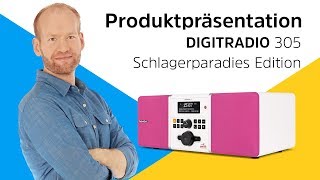 DIGITRADIO 305 Schlagerparadies Edition  Ein Muss für Schlagerfans  TechniSat [upl. by Desdamona613]