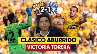 ABURRIDO el CLÁSICO del ASTILLERO BARCELONA SC 2 1 EMELEC [upl. by Yorztif]