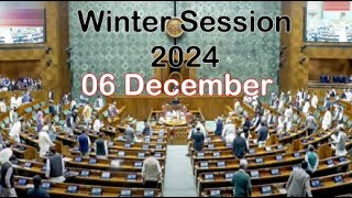 Lok Sabha Winter Session live on 6th Dec [upl. by Ernestus536]