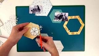 DIY  Déco murale hexagones [upl. by Far]