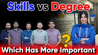 Skills vs Degree  From a job perspective which is more valuable skills or a degree [upl. by Buchalter]