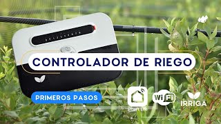 Controlador de Riego WIFI IRRIGA Conectividad con SMART LIFE [upl. by Addia]