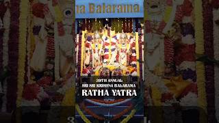 39th Annual Sri Sri Krishna Balarama Ratha Yatra 2023  Hare Krishna Hill  27 Jan 2024 [upl. by Nnylireg]