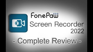 FonePaw Screen Recorder  Tutorial and Complete Review [upl. by Yrram]