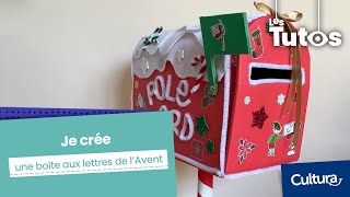 Tuto  Je crée une boîte aux lettres de l’Avent​ [upl. by Megan]