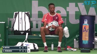 Pavel Kotov vs Christopher Eubanks HIGHLIGHTS STOCKHOLM OPEN 2023 [upl. by Haines]