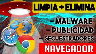 Limpia  Elimina Malware Publicidad y Virus de Tu Navegador  Secuestradores de Navegador ×¤▪ [upl. by Granlund343]