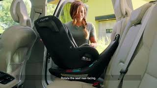 Nuna Revv Car Seat  Installation [upl. by Zashin283]