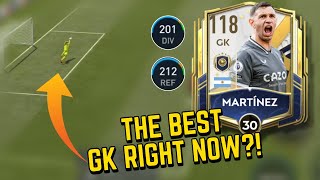 WORLD CLASS GOALKEEPER  Max Rated Hall of Legends Emiliano Martínez  FIFA MOBILE 23 [upl. by Zwick394]