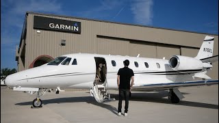 Flying the Citation XLS With Brand New Garmin Avionics [upl. by Barbara380]