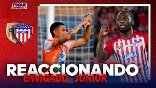 ENVIGADO 00 JUNIOR DE BARRANQUILLA 🚨  BUSCANDO LA CLASIFICACIÓN 🦈  RUEDA DE PRENSA EN VIVO🔥 [upl. by Ytsirk410]