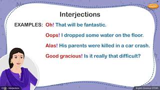 Grade 5 English  Interjections [upl. by Maxima245]