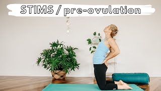 Yoga for IVF  STIMS  Preovulation [upl. by Treblig]