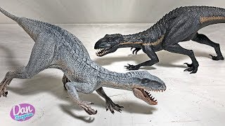 White Indoraptor 2 New Indoraptor Inspired Figures Berserker Raptor amp Nightmare Apostles [upl. by Yatnod]