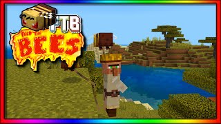 FEED THE BEES ADDON  Minecraft Lets Play EP1 quotGreat Start quot [upl. by Tomlin]