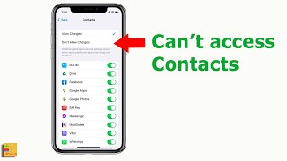 iPhone not showing contact names just phone numbers  Fix [upl. by Joane]