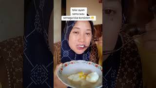 HARI KE 2 telor rebus sama susu mukabangdietifdailyminivlog food semuaorang fypシ゚viral [upl. by Fredenburg563]