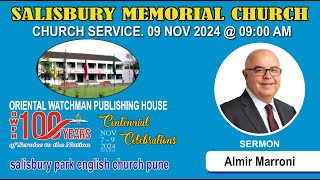 CHURCH SERVICE LIVE  100 YEARS OF ORIENTAL WATCHMAN PUBLISHING HOUSE  NOVEMBER 09 2024 [upl. by Lyontine]