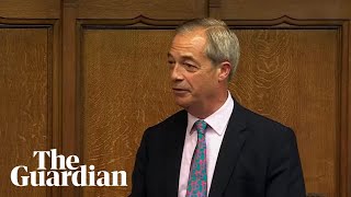 Nigel Farage claims in first Commons speech that John Bercow tried to overturn Brexit [upl. by Forelli]