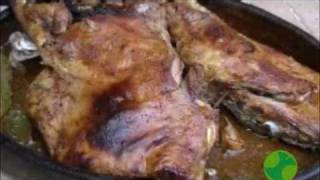 Chivo malagueño al horno  Recetas que te ayudan a adelgazar [upl. by Combes526]