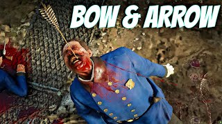 Bow amp Arrow Brutal Kills Compilation  Ragdoll Physics  RDR2 Vol1 [upl. by Lontson]