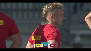 ZEBRE PARMA v MUNSTER  URC 202425  2ND ROUND  RUGBY FULL MATCH [upl. by Etnemelc802]