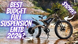 5 Best Budget Full Suspension E Mountain Bikes 2024 [upl. by Flieger]