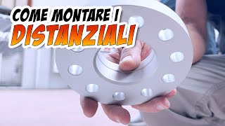 ASSETTO SPORTIVO COSA FARE Montiamo i distanziali  Car tuning modifica estetica per assetto auto [upl. by Nirtiac]