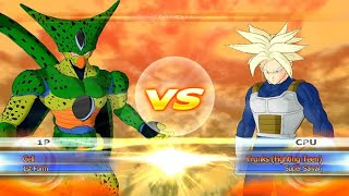 Cell vs Trunks SSJ Raging Blast [upl. by Adley]