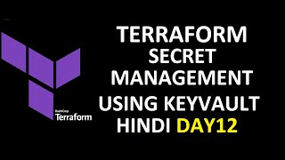 How To Manage Secret In Terraform Using Azure Keyvault Hindi  Secret Management Terraform Hindi [upl. by Eecram428]