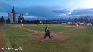 Zack Geertsen 3game series vs Logan High [upl. by Gnues]