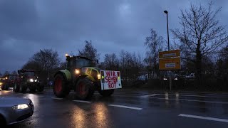 062 Bauern Demo Bad Saulgau 4K am 21122023 [upl. by Nortad105]