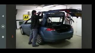 Ford focus CC convertible emergency roof manually put up [upl. by Nahtaneoj735]