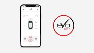 EVOSTART 2 — Remote car starter and alarm system app for iOS and Android [upl. by Nodyarg965]