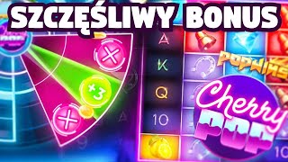 KASYNO ONLINE POLSKA  SZCZĘŚLIWY BONUS W GRZE CHERRY POP [upl. by Eitsim]